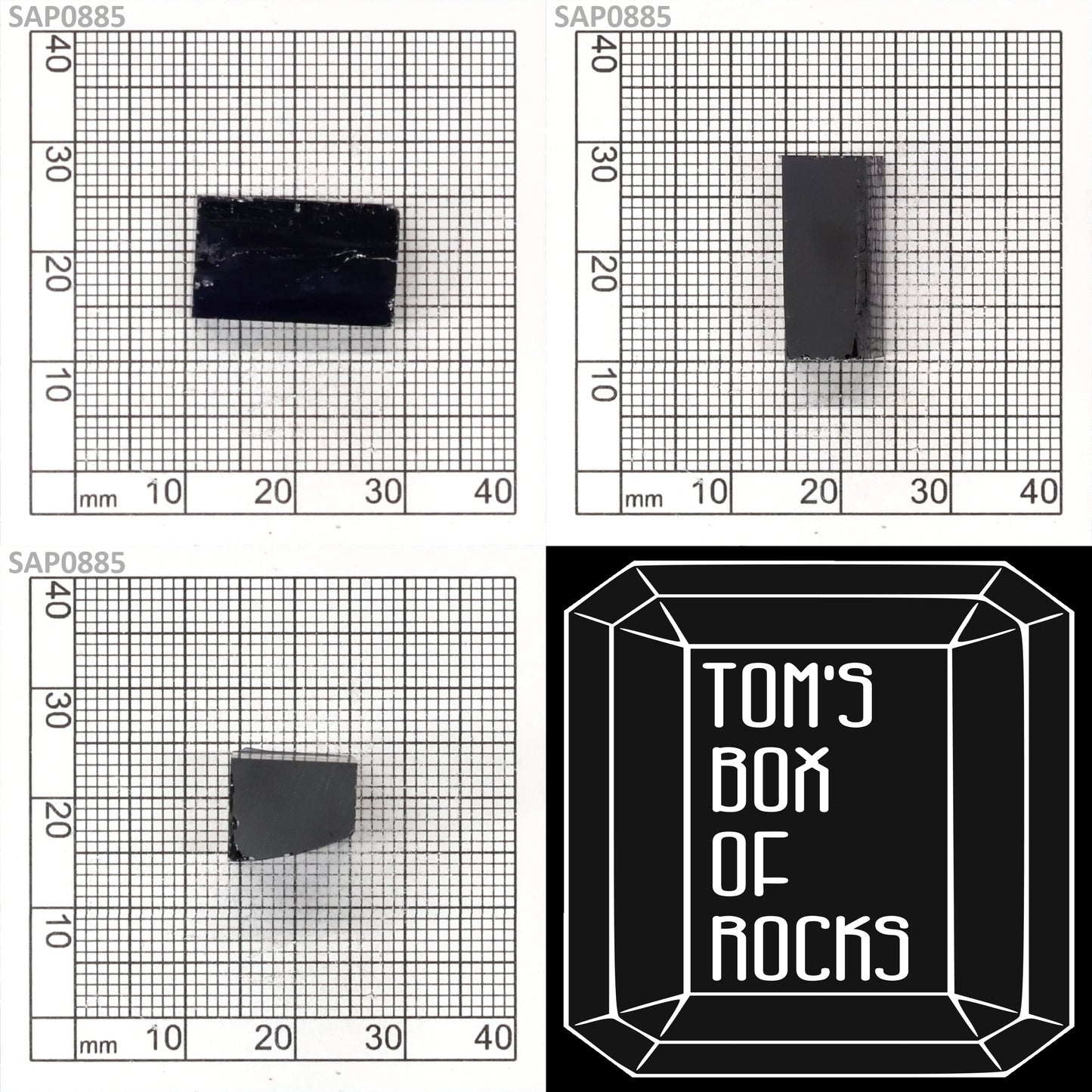 Dark Blue Sapphire : SAP0885