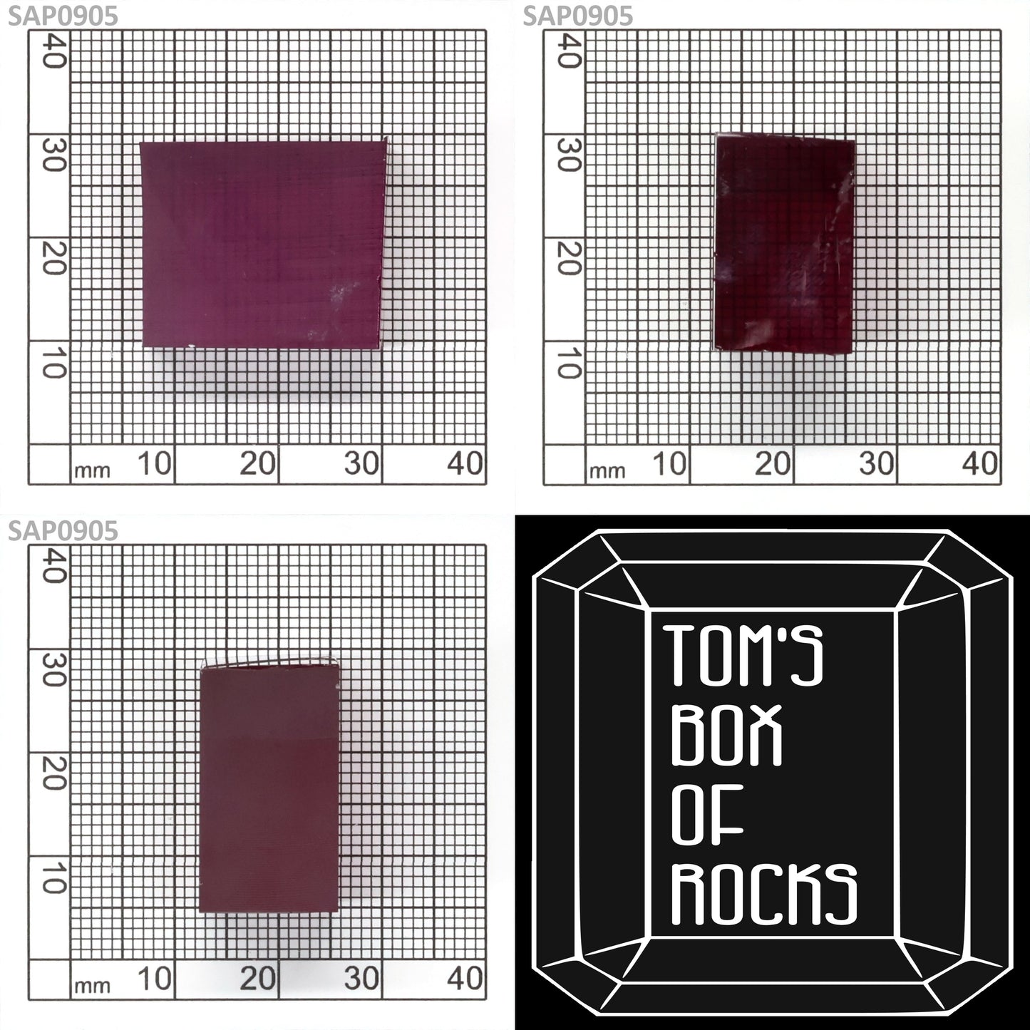 Orchid Purple Sapphire : SAP0905