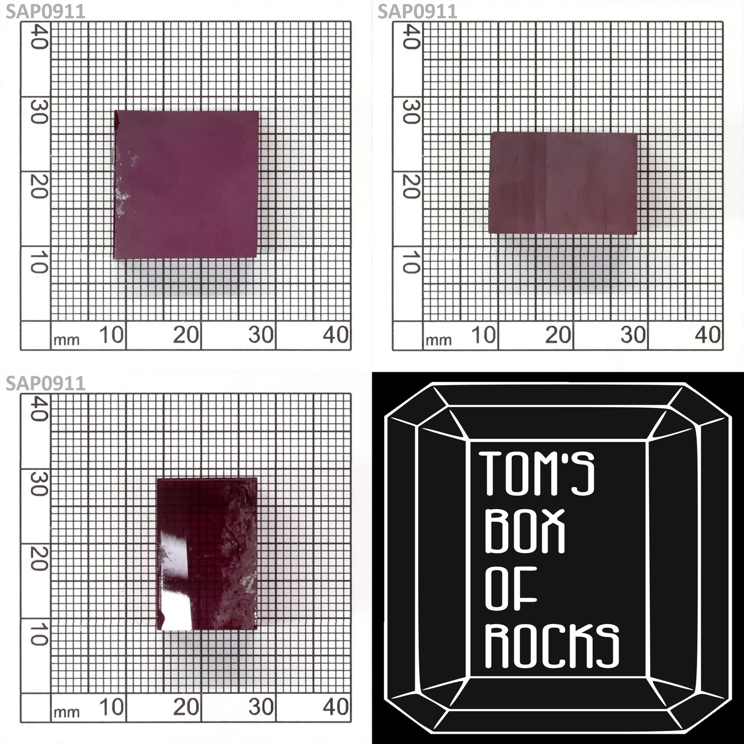 Orchid Purple Sapphire : SAP0911