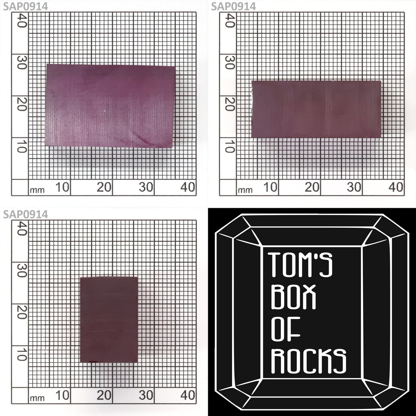 Orchid Purple Sapphire : SAP0914