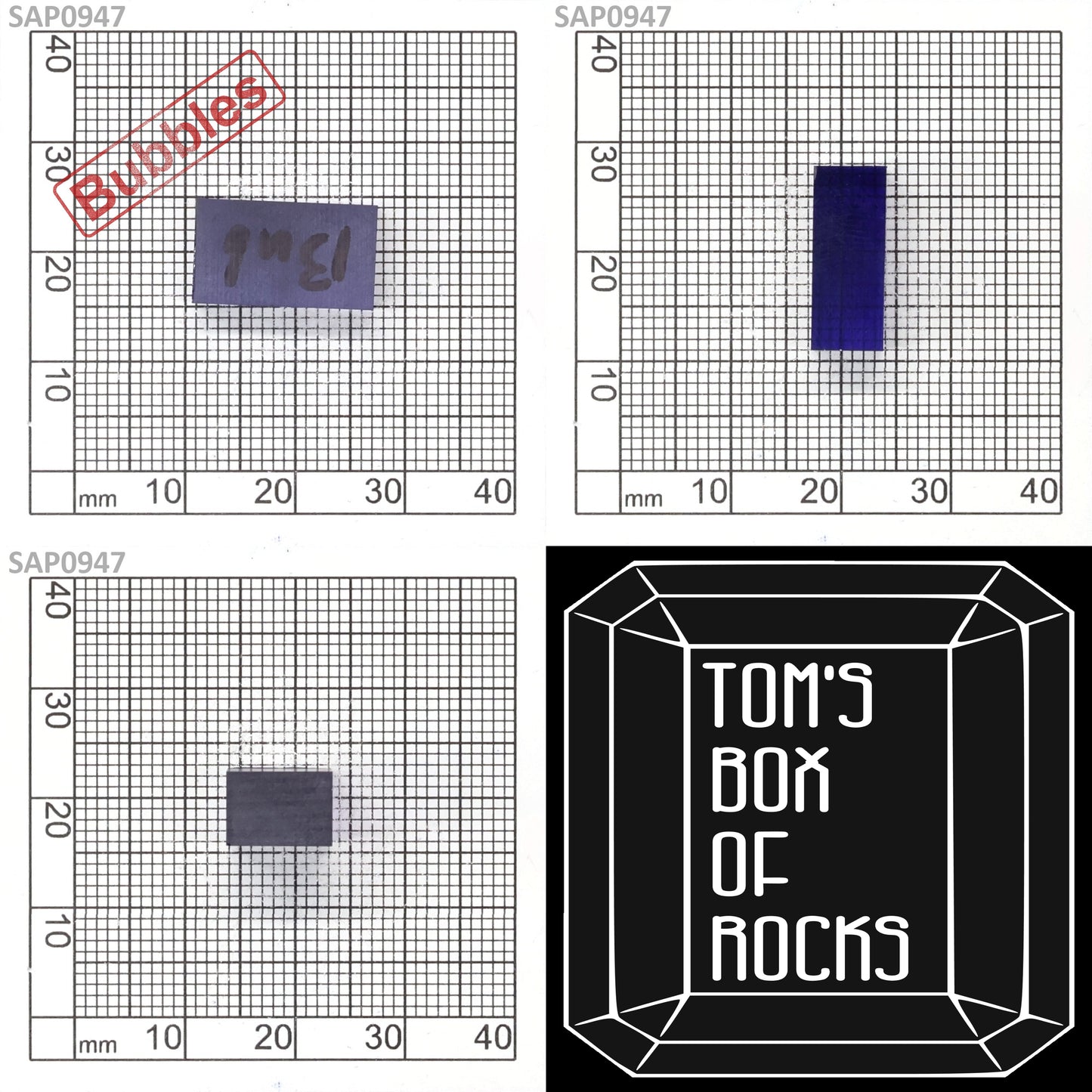 Medium Blue Sapphire : SAP0947