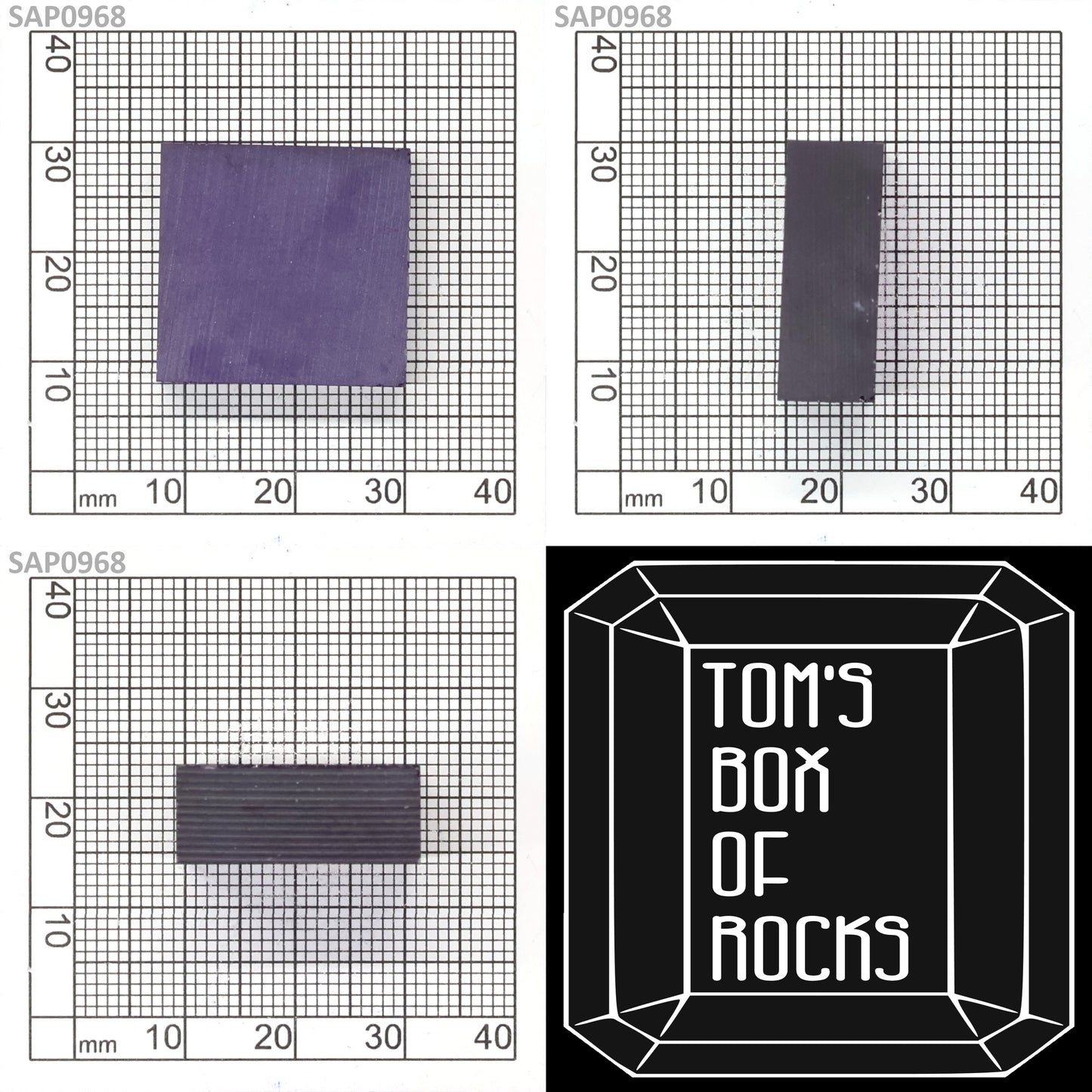 Purple Blue Sapphire : SAP0968