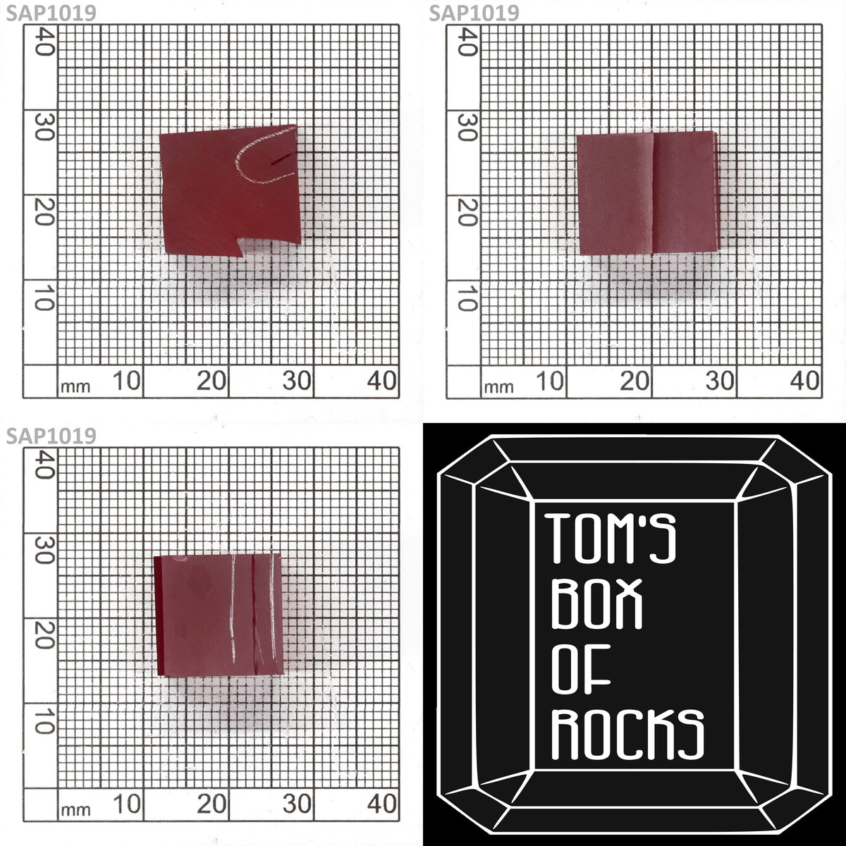Ruby Red Sapphire : SAP1019