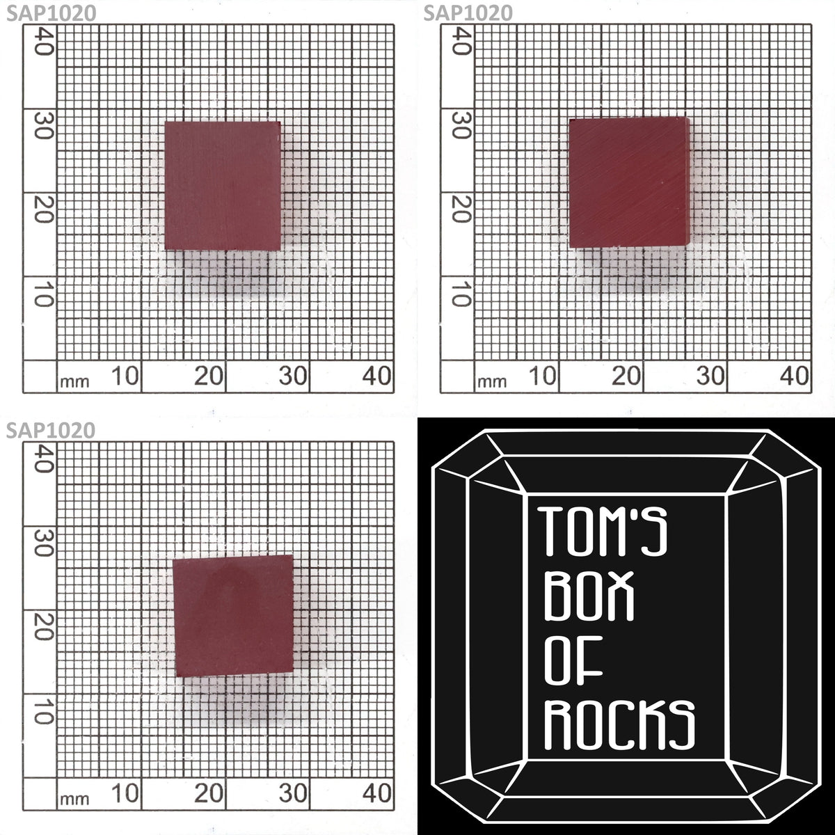 Ruby Red Sapphire : SAP1020