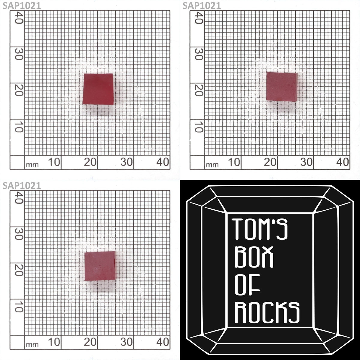 Ruby Red Sapphire : SAP1021