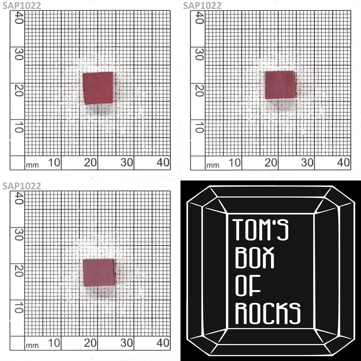 Ruby Red Sapphire : SAP1022