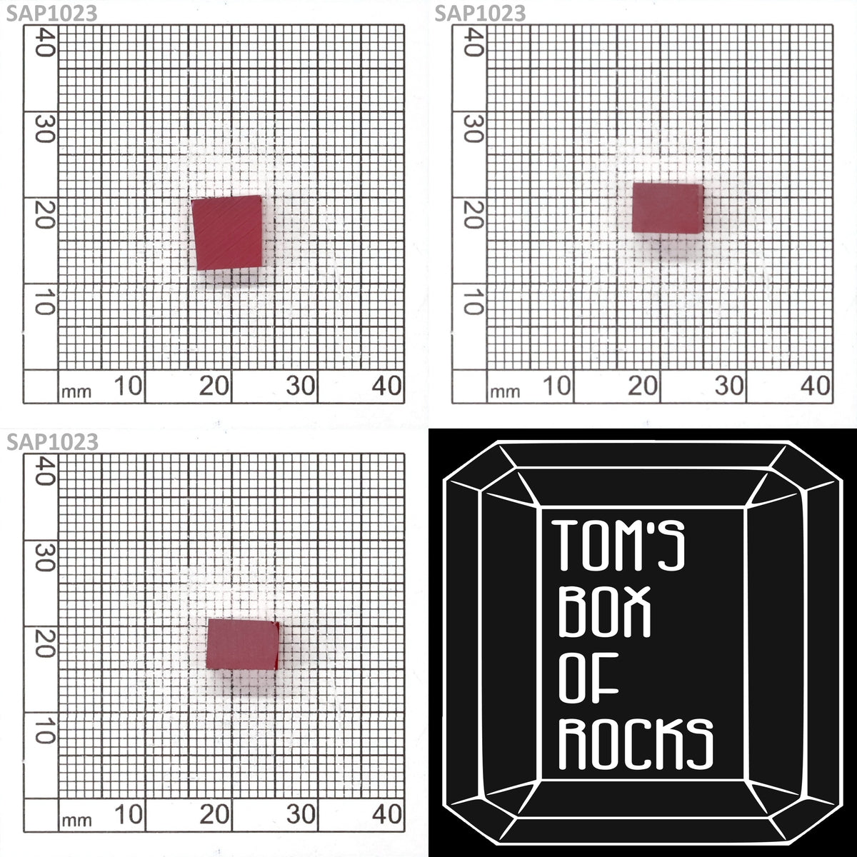 Ruby Red Sapphire : SAP1023
