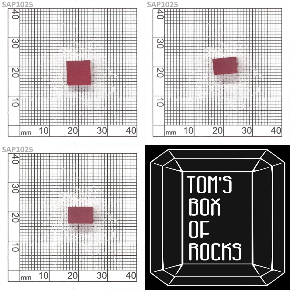 Ruby Red Sapphire : SAP1025