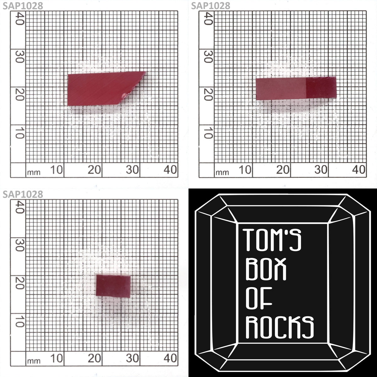Ruby Red Sapphire : SAP1028