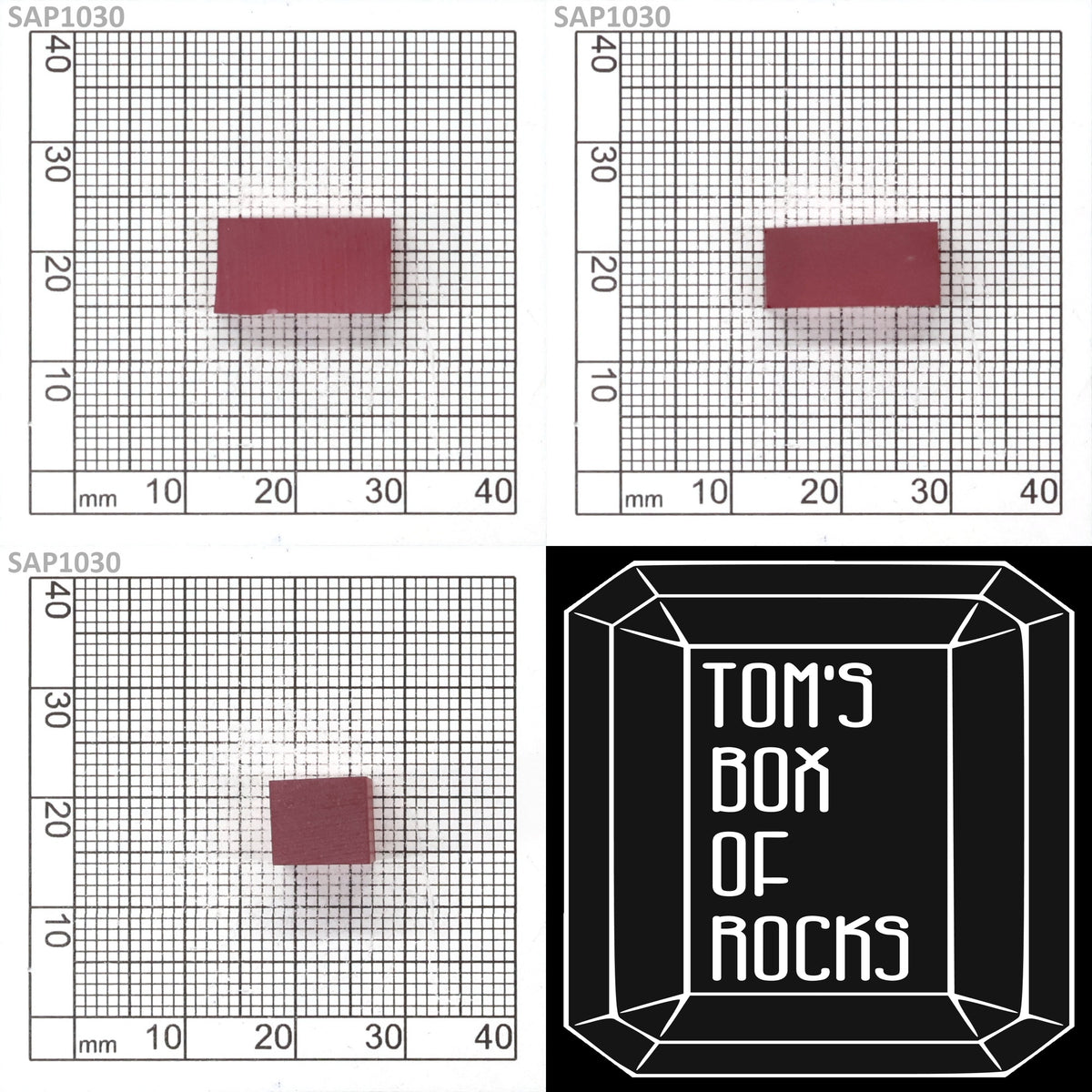 Ruby Red Sapphire : SAP1030