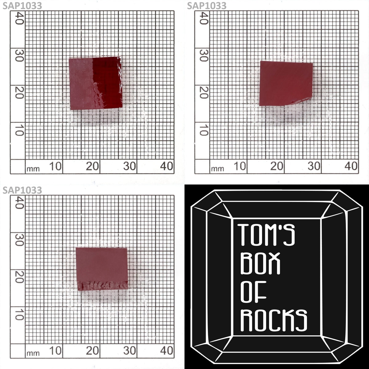 Ruby Red Sapphire : SAP1033