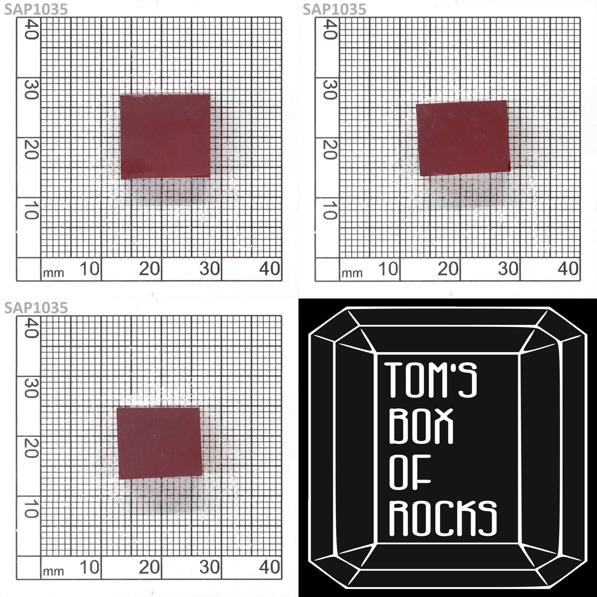 Ruby Red Sapphire : SAP1035