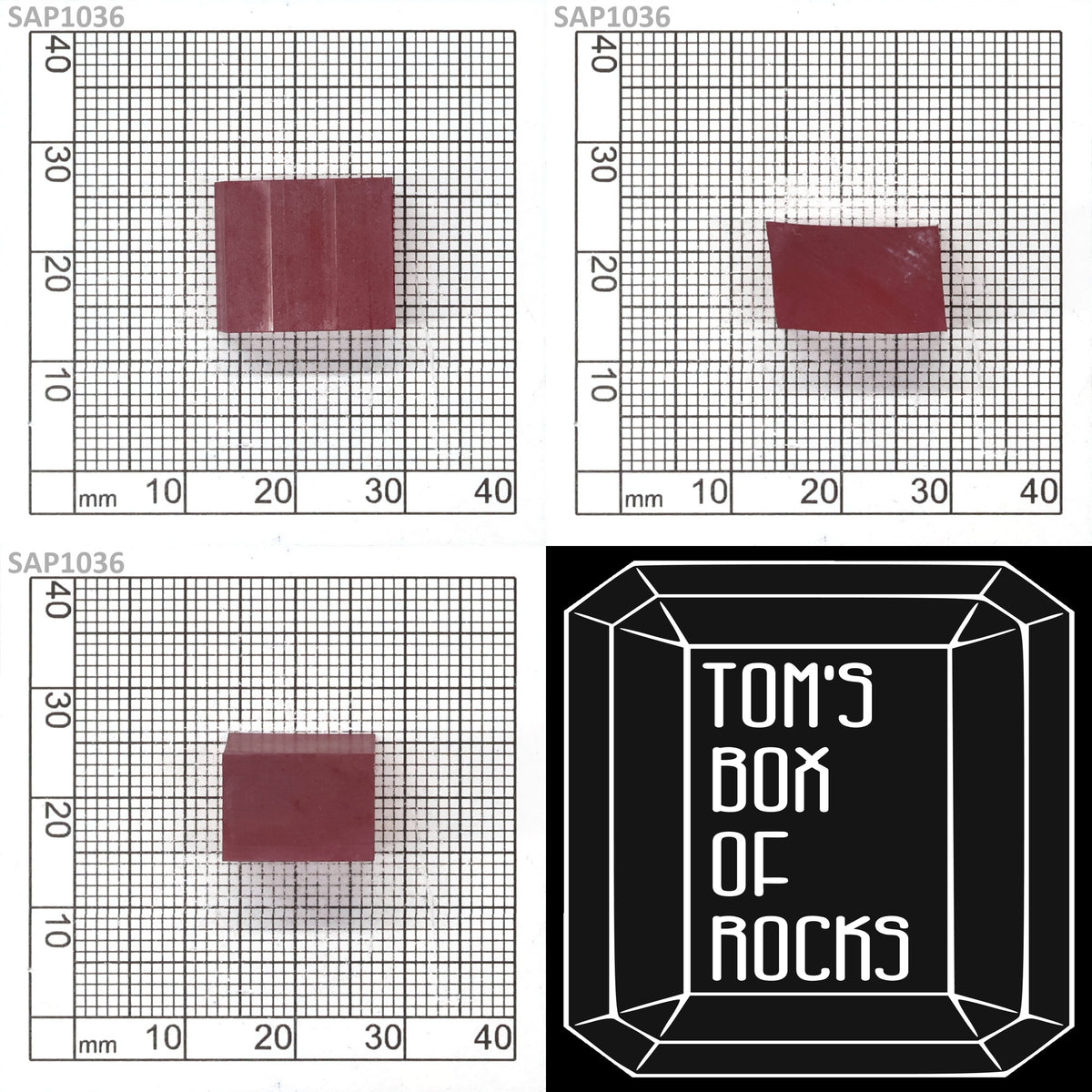 Ruby Red Sapphire : SAP1036