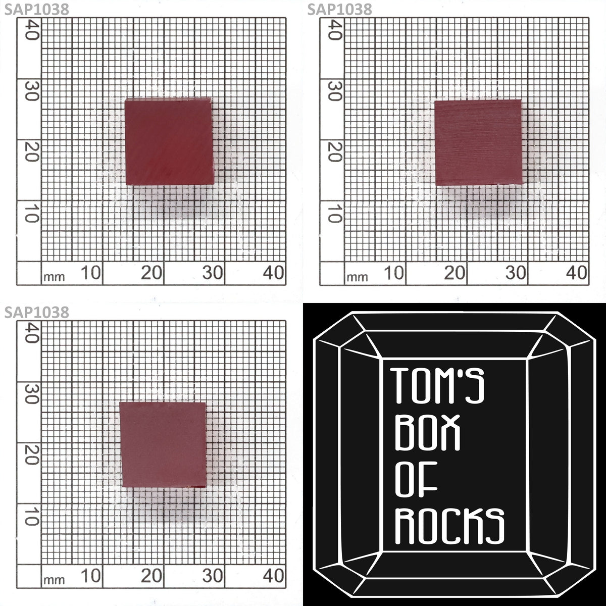Ruby Red Sapphire : SAP1038