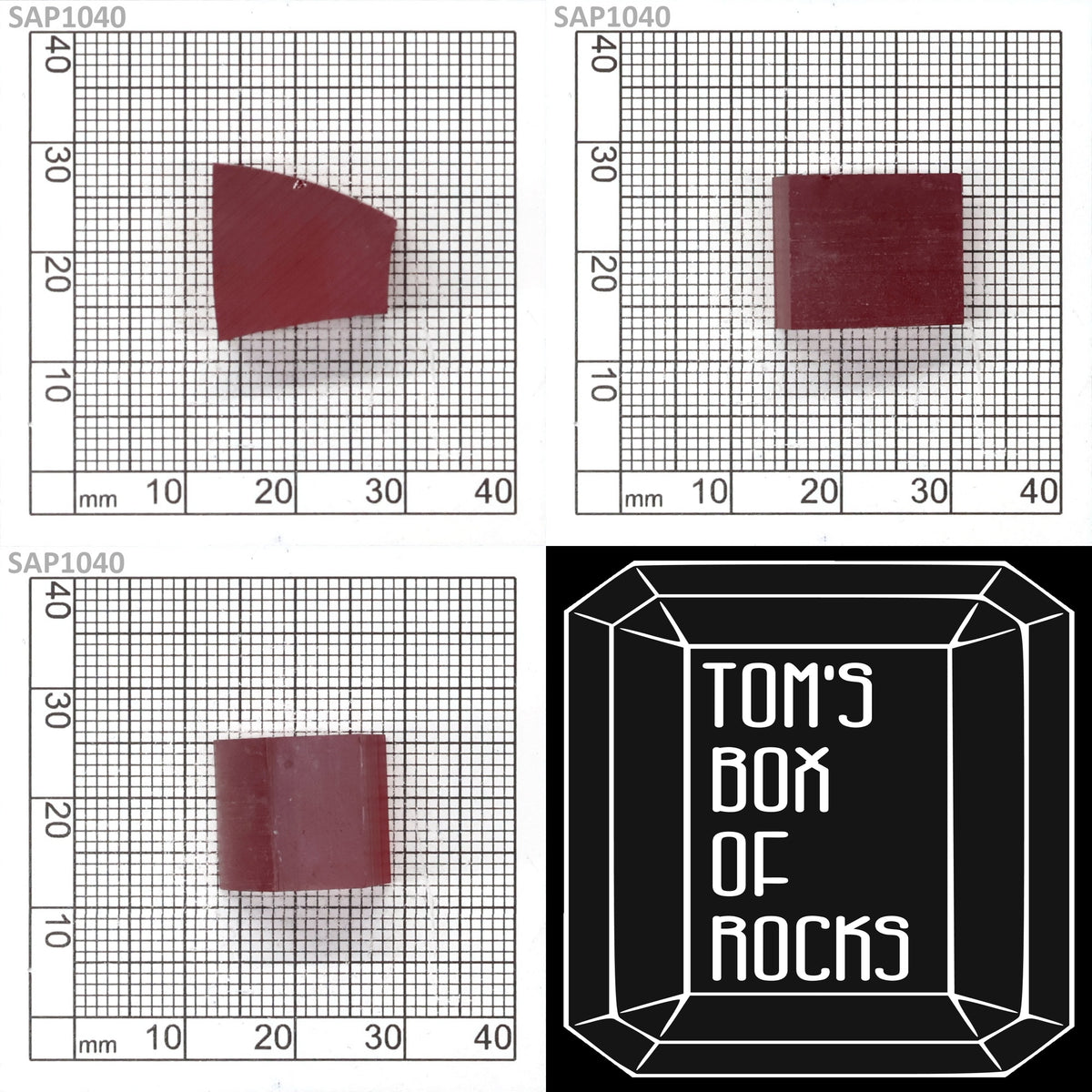 Ruby Red Sapphire : SAP1040
