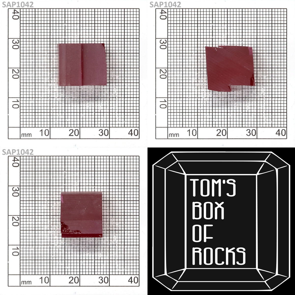 Ruby Red Sapphire : SAP1042