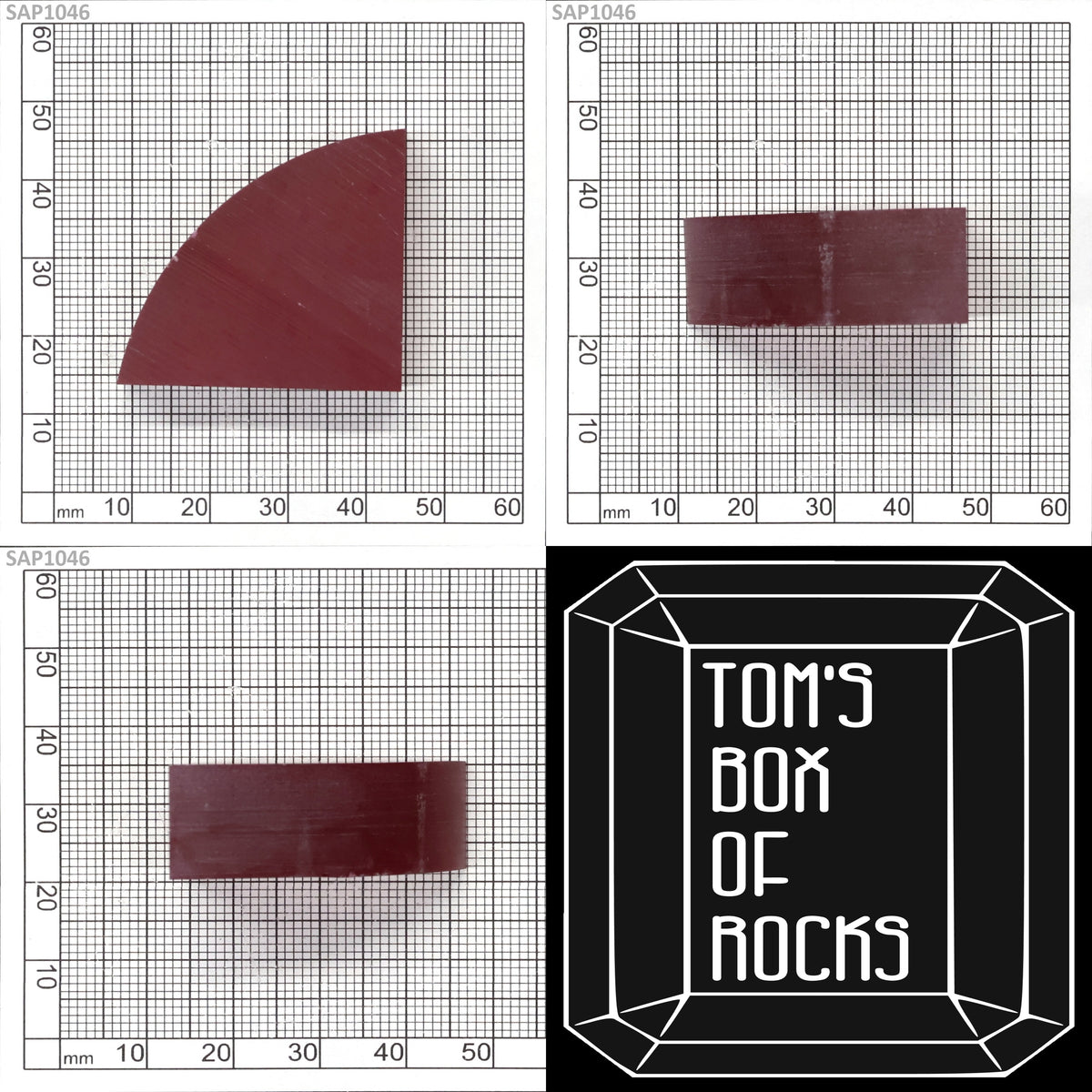 Ruby Red Sapphire : SAP1046