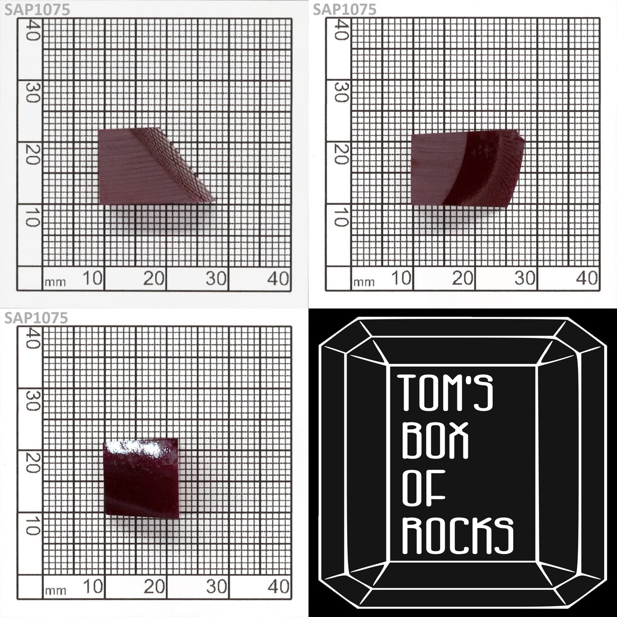 Pigeon Blood Red Sapphire : SAP1075