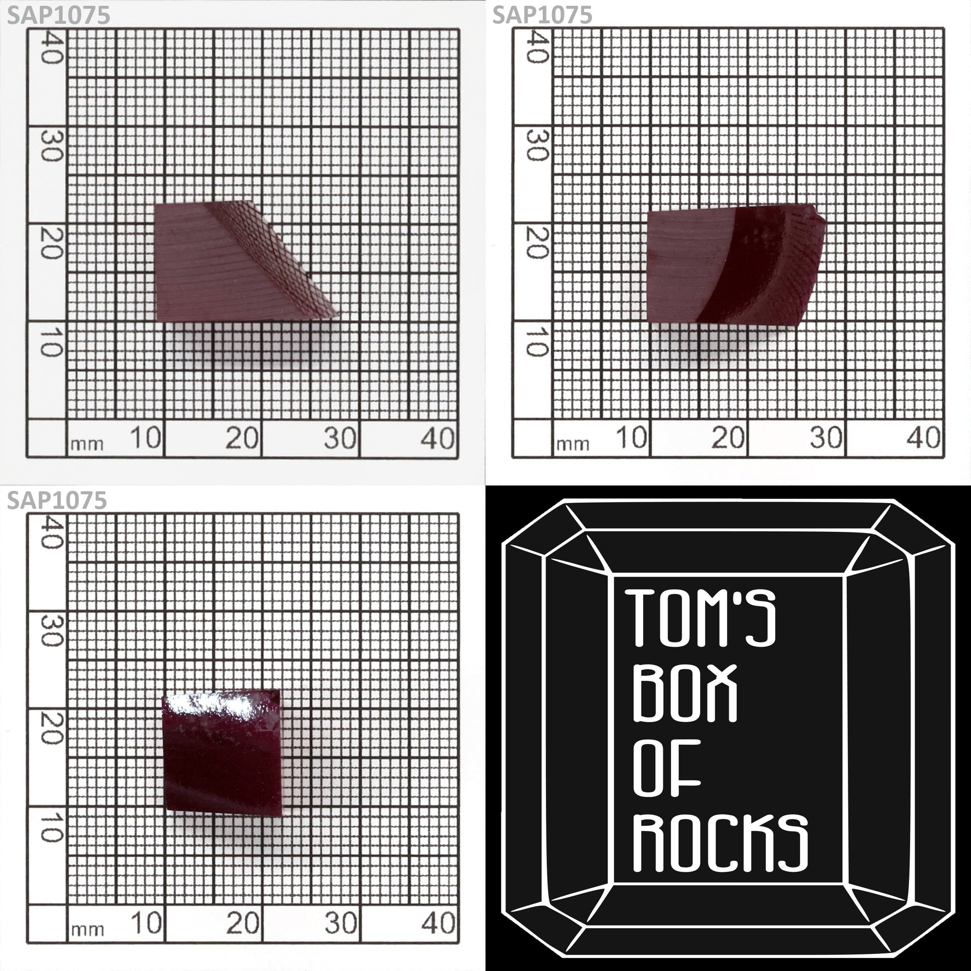 Pigeon Blood Red Sapphire : SAP1075