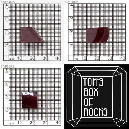Pigeon Blood Red Sapphire : SAP1075