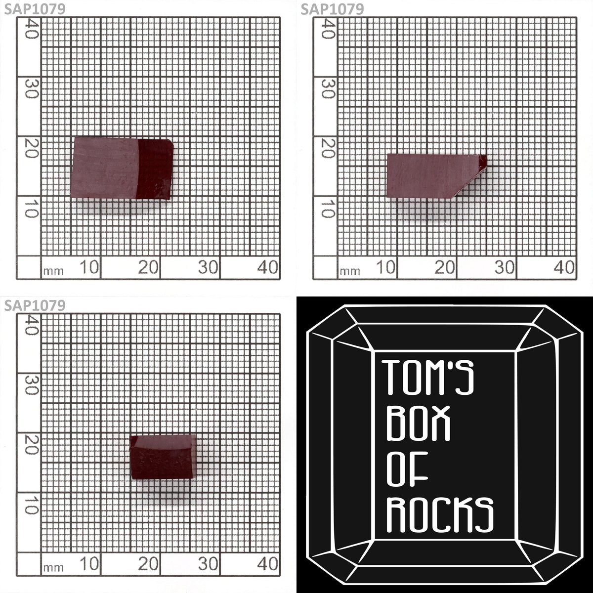 Pigeon Blood Red Sapphire : SAP1079