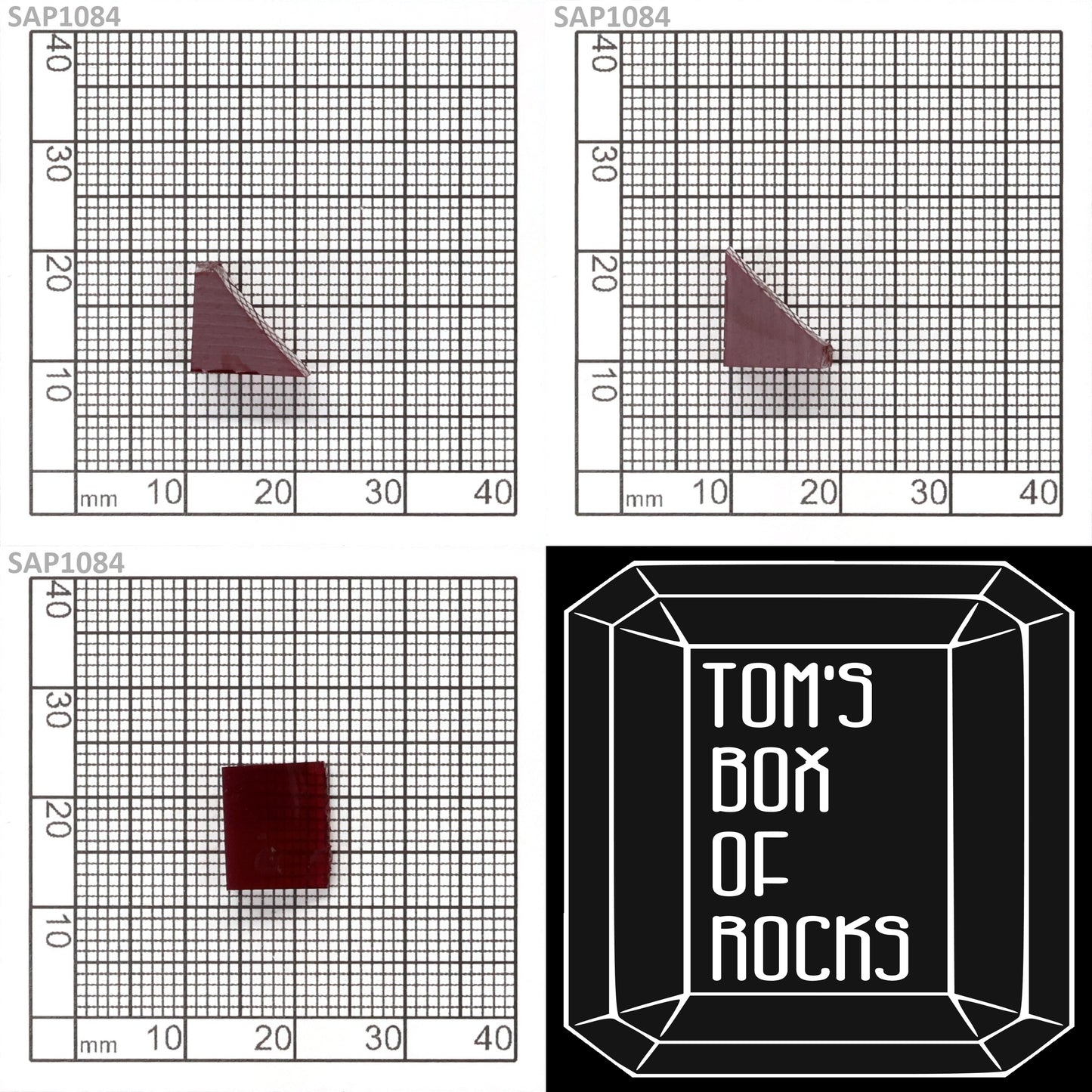 Pigeon Blood Red Sapphire : SAP1084