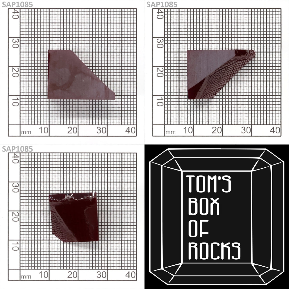 Pigeon Blood Red Sapphire : SAP1085