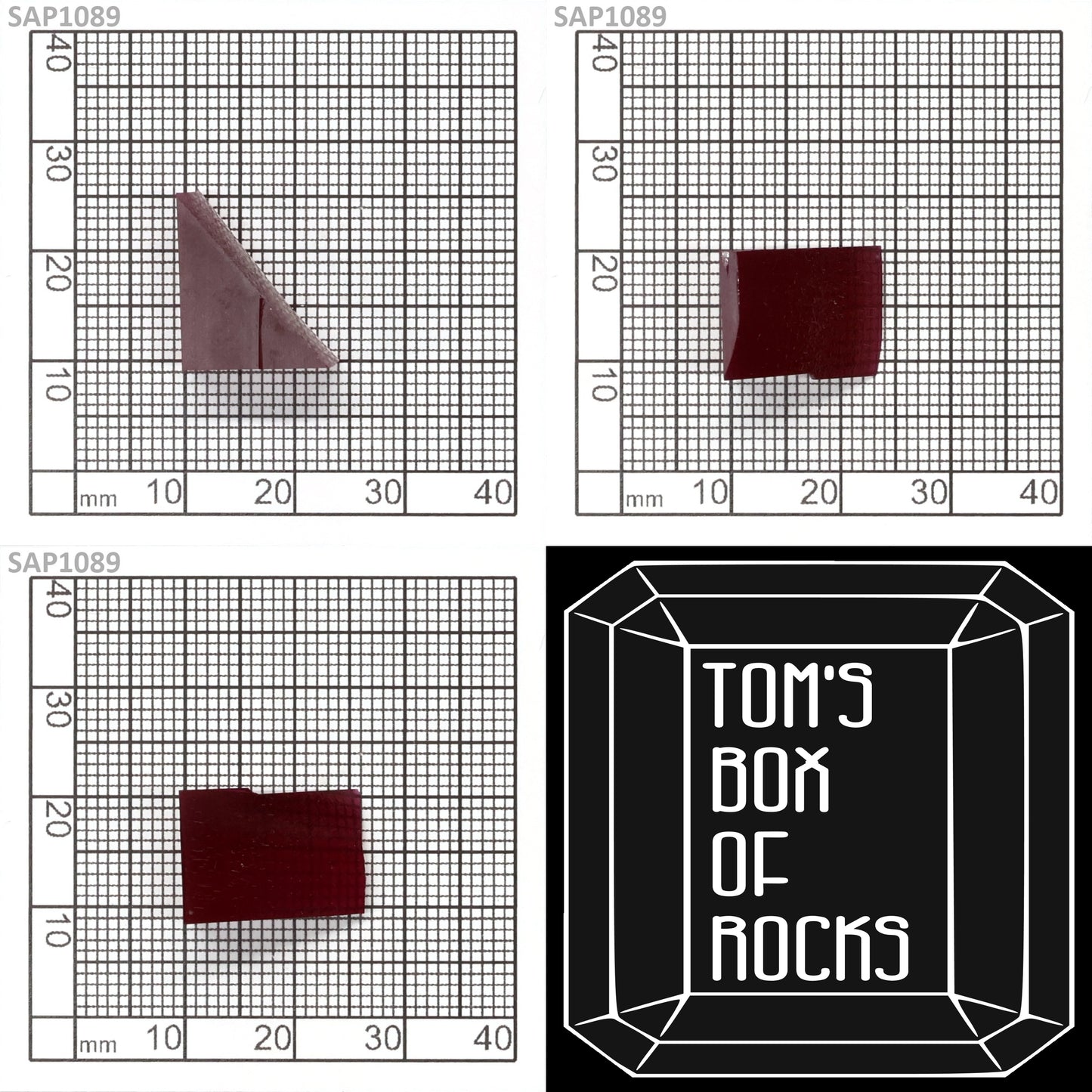 Pigeon Blood Red Sapphire : SAP1089