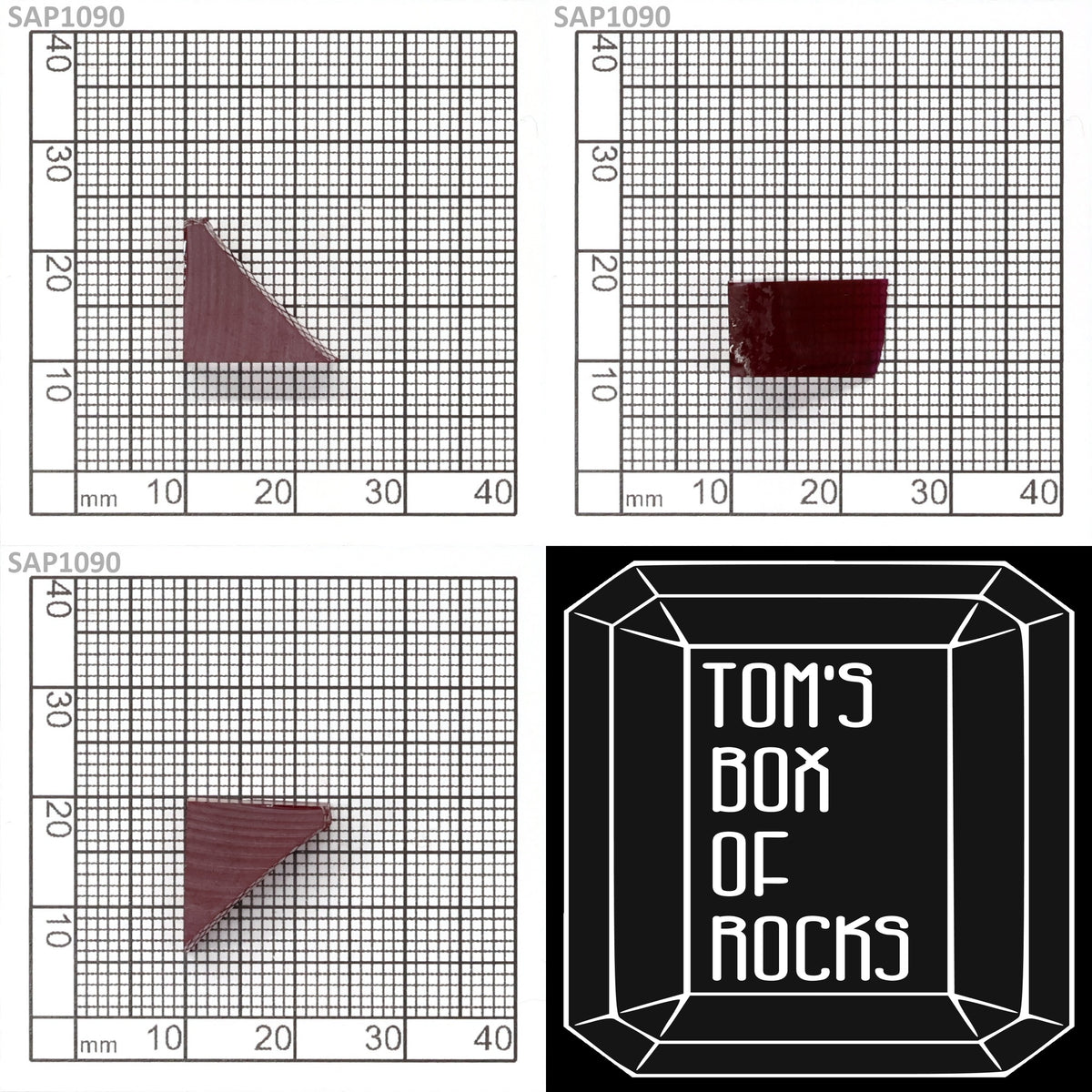 Pigeon Blood Red Sapphire : SAP1090