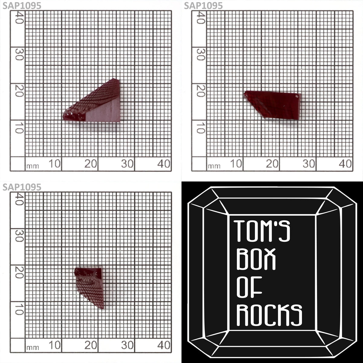 Pigeon Blood Red Sapphire : SAP1095