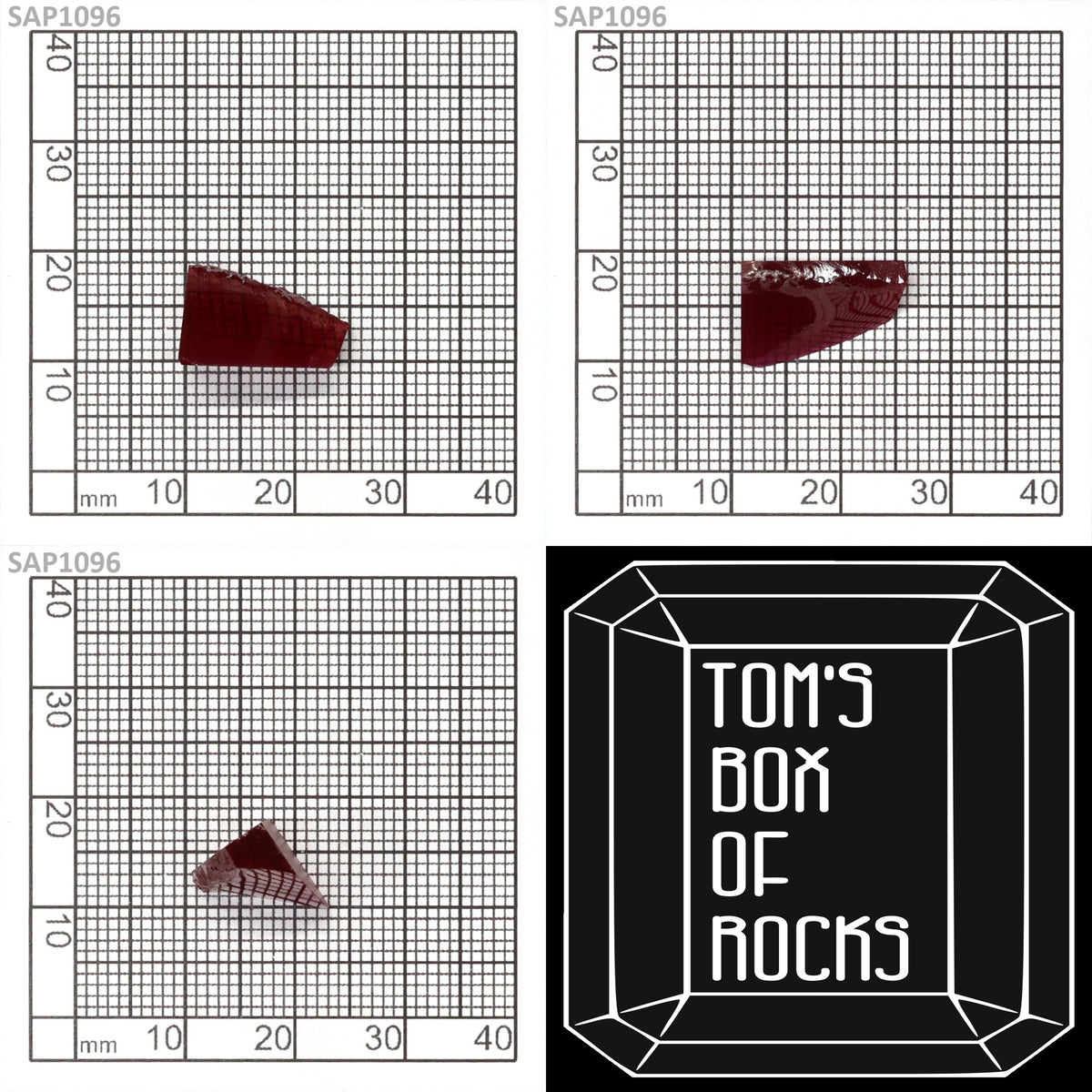 Pigeon Blood Red Sapphire : SAP1096