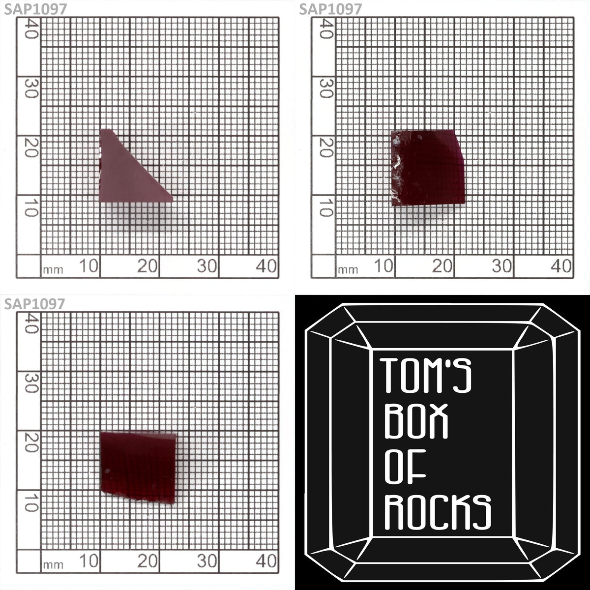 Pigeon Blood Red Sapphire : SAP1097