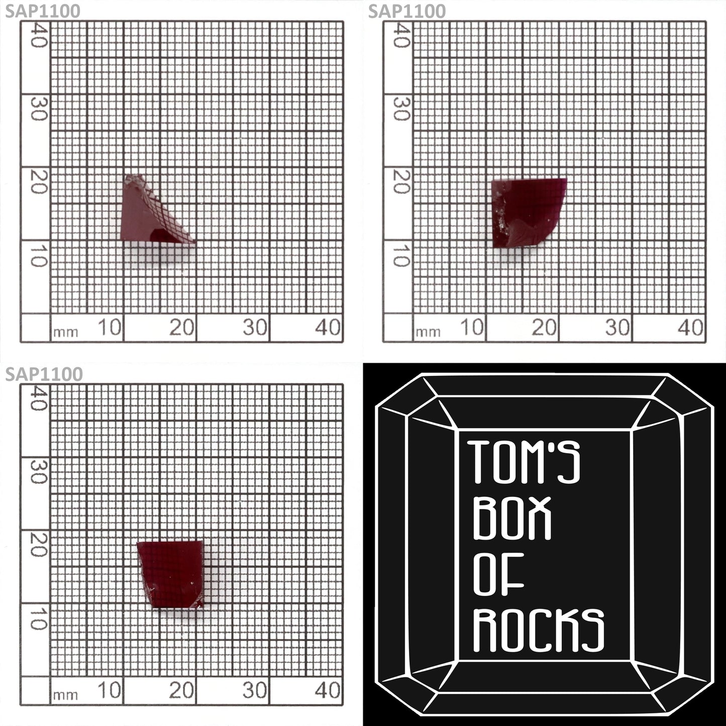 Pigeon Blood Red Sapphire : SAP1100