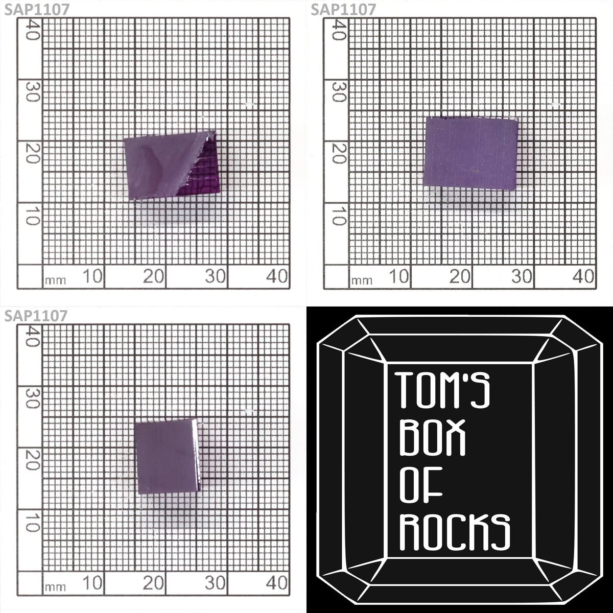 Purple Blue Sapphire : SAP1107