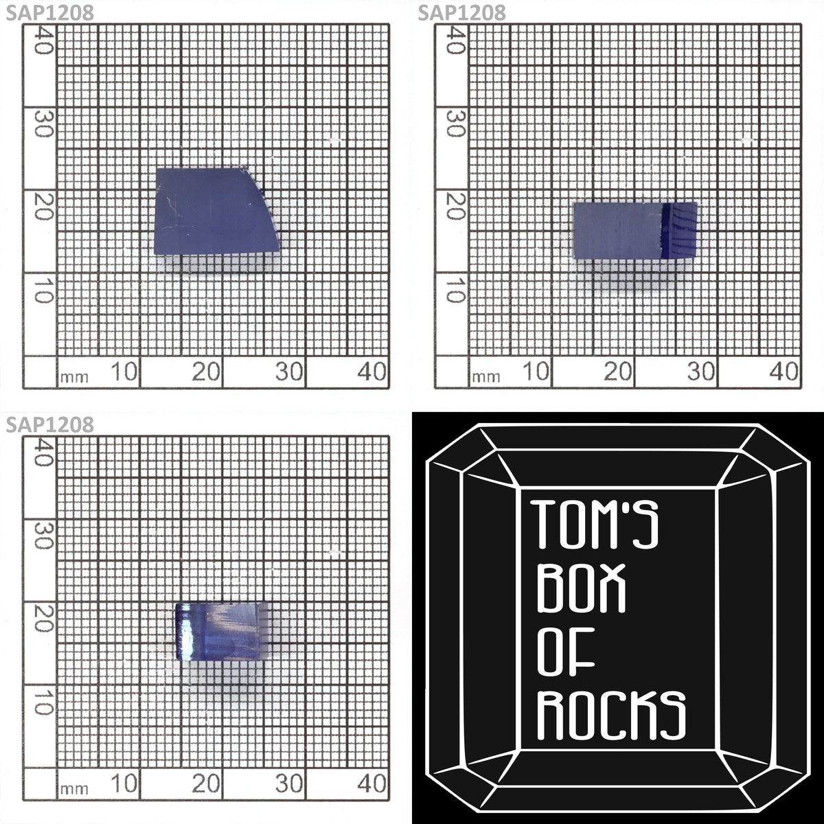 Medium Blue Sapphire : SAP1208