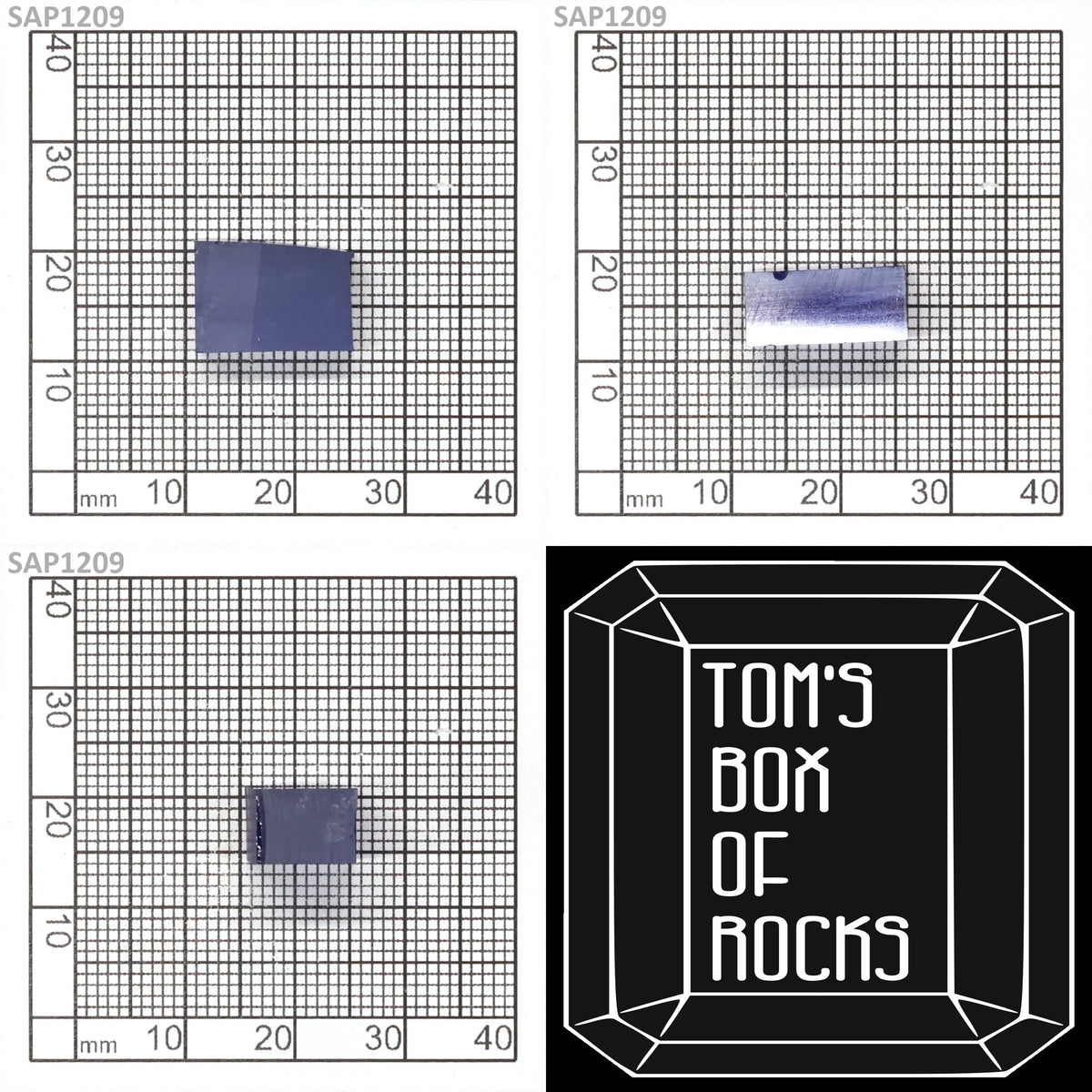 Medium Blue Sapphire : SAP1209