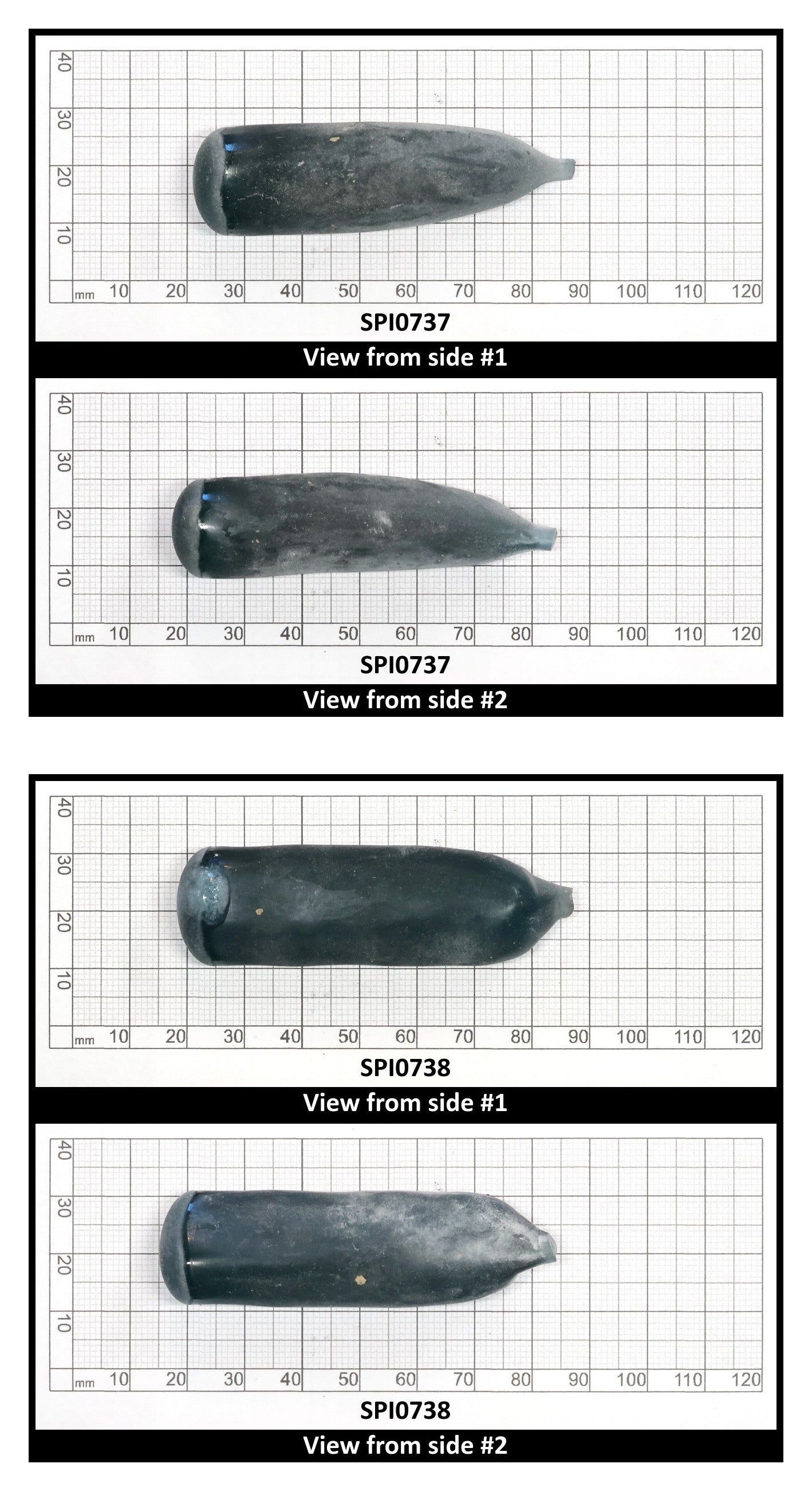 Zircon Green (Teal Color) #122-Djeva Lab Created Spinel Faceting Rough for Gem Cutting - Various Sizes