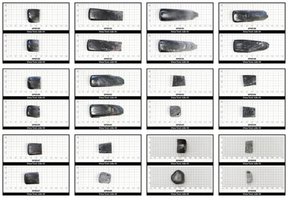 Green Tourmaline (Light) #149 Lab Created Spinel Faceting Rough for Gem Cutting - Various Sizes
