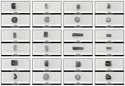 Green Tourmaline (Light) #149 Lab Created Spinel Faceting Rough for Gem Cutting - Various Sizes