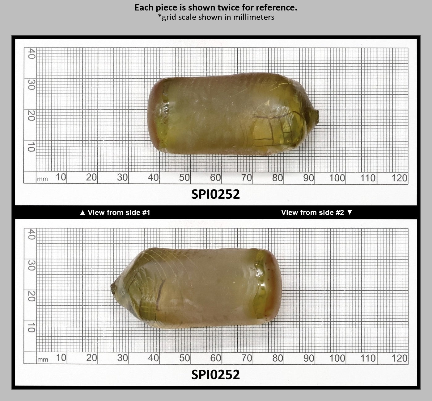 Greenish Yellow #131-Djeva Lab Created Spinel Faceting Rough for Gem Cutting - Various Sizes : SPI0252