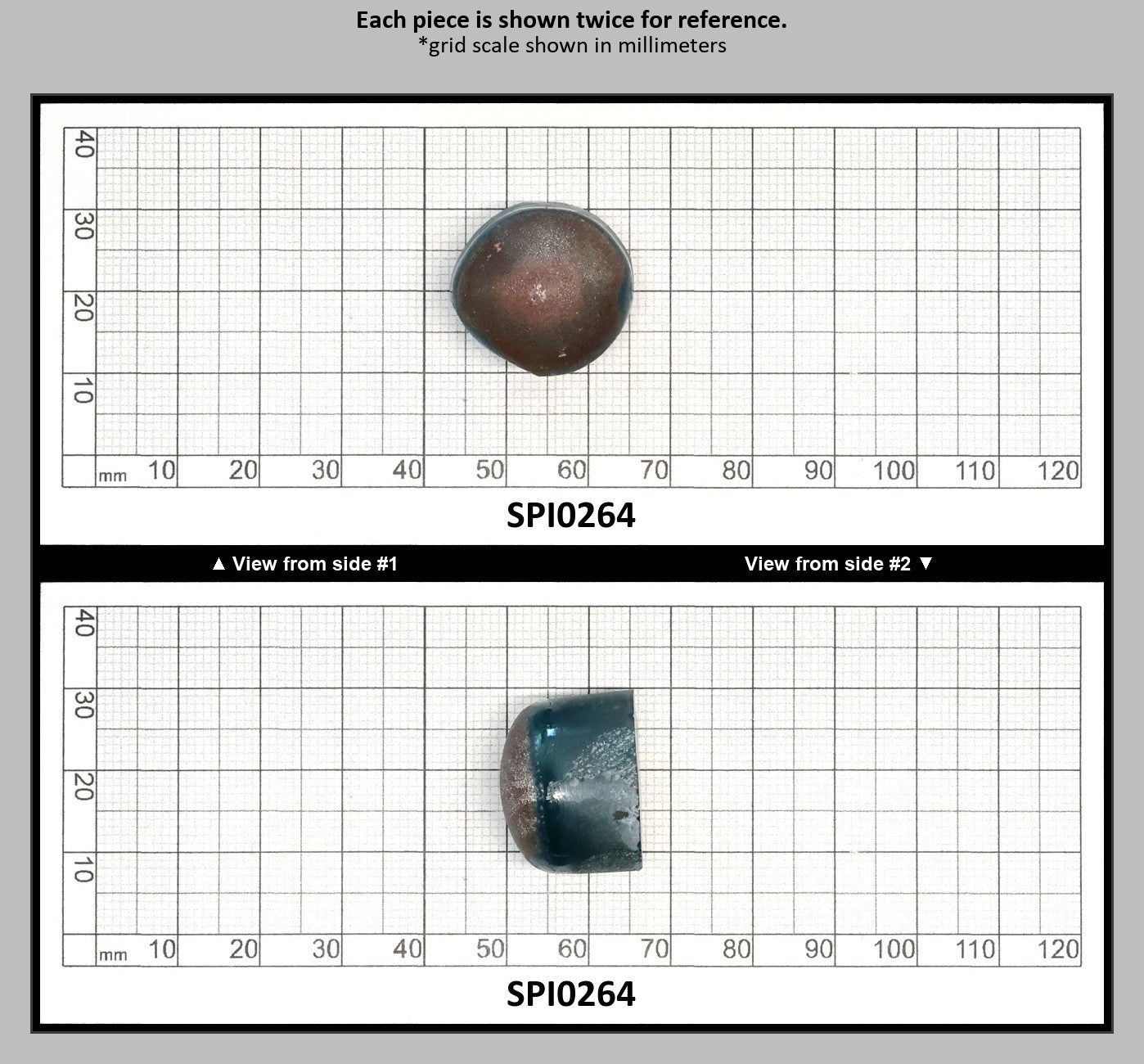 Paraiba Blue #138-Djeva Lab Created Spinel Faceting Rough for Gem Cutting - Various Sizes : SPI0264