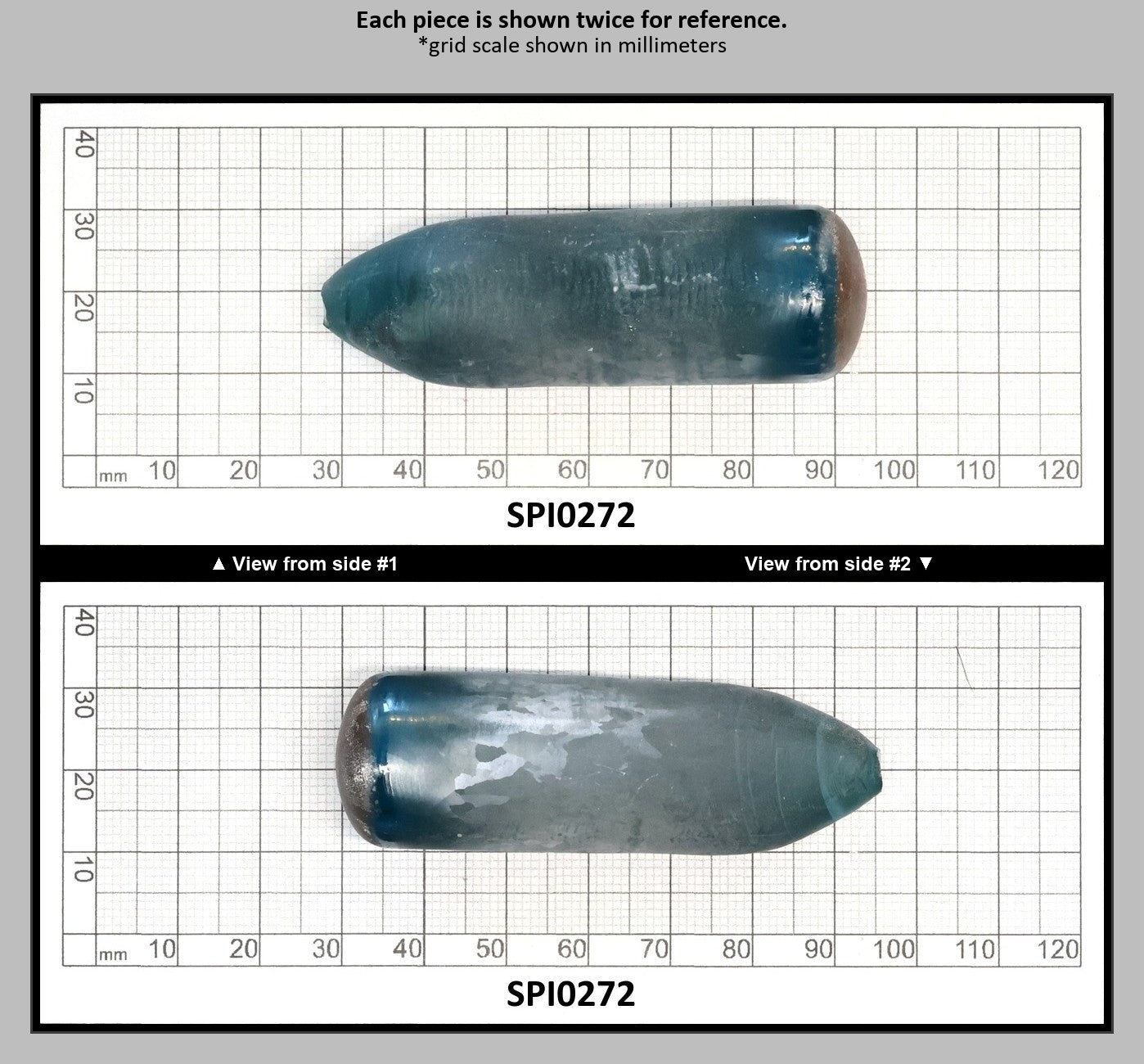 Paraiba Blue #138-Djeva Lab Created Spinel Faceting Rough for Gem Cutting - Various Sizes : SPI0272