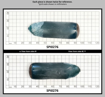 Paraiba Blue #138-Djeva Lab Created Spinel Faceting Rough for Gem Cutting - Various Sizes : SPI0276
