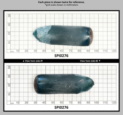 Paraiba Blue #138-Djeva Lab Created Spinel Faceting Rough for Gem Cutting - Various Sizes : SPI0276