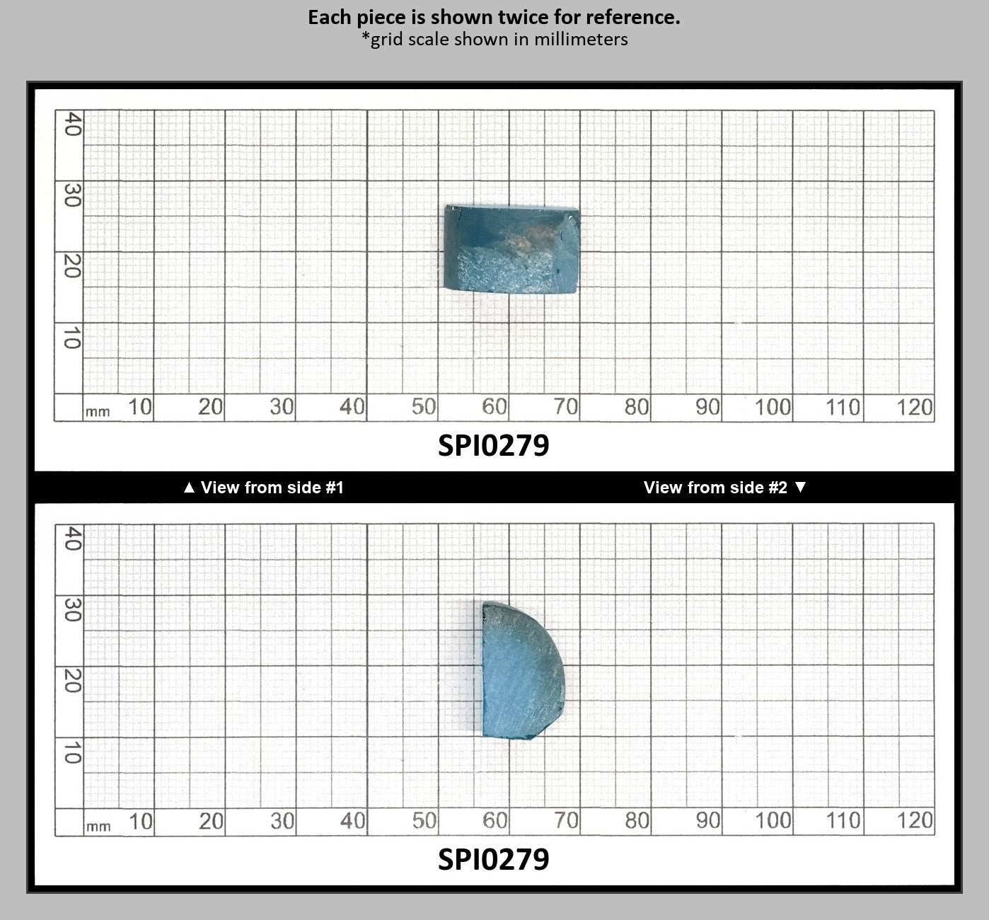 Paraiba Blue #138-Djeva Lab Created Spinel Faceting Rough for Gem Cutting - Various Sizes : SPI0279