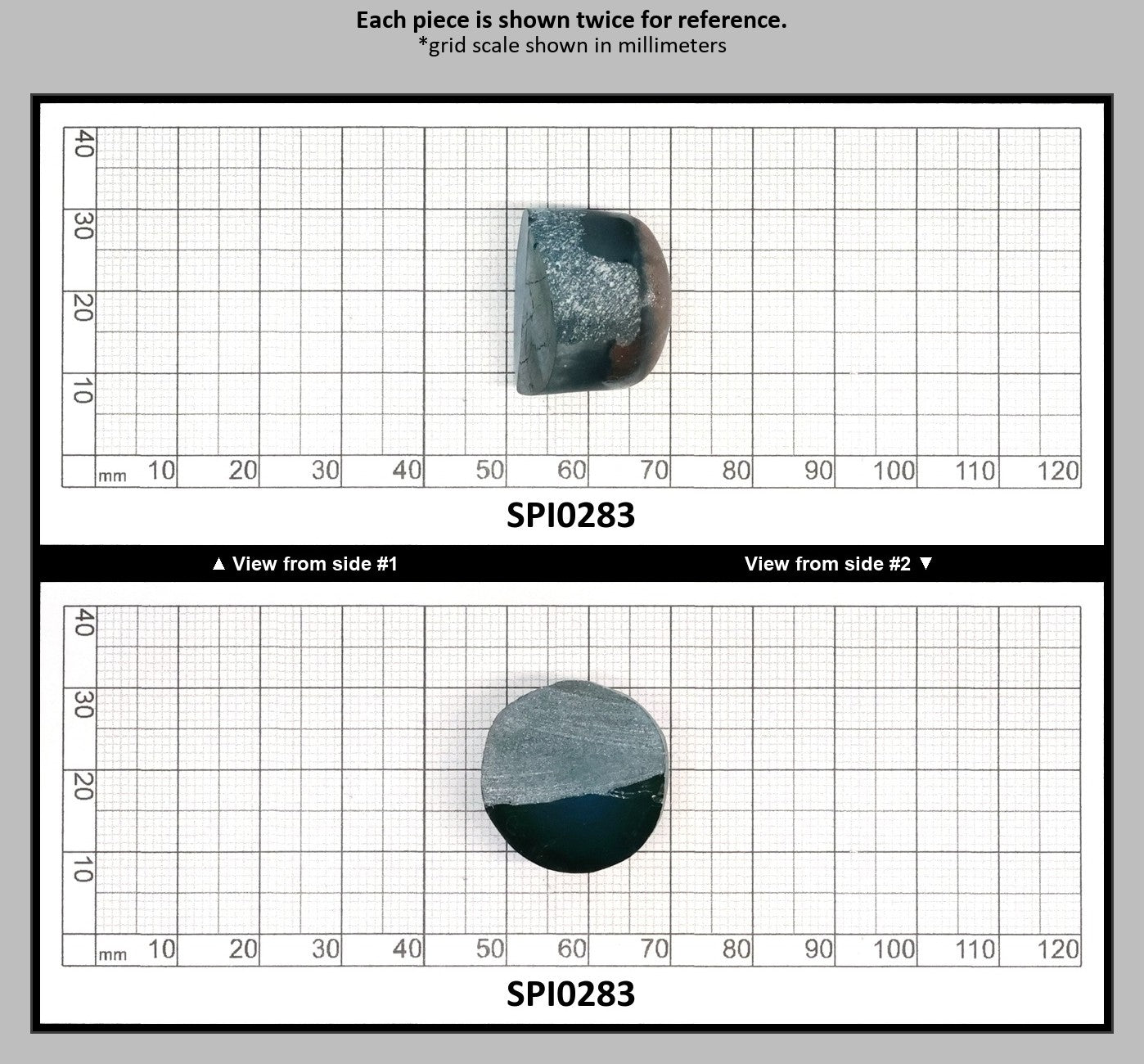 Paraiba Blue #138-Djeva Lab Created Spinel Faceting Rough for Gem Cutting - Various Sizes : SPI0283