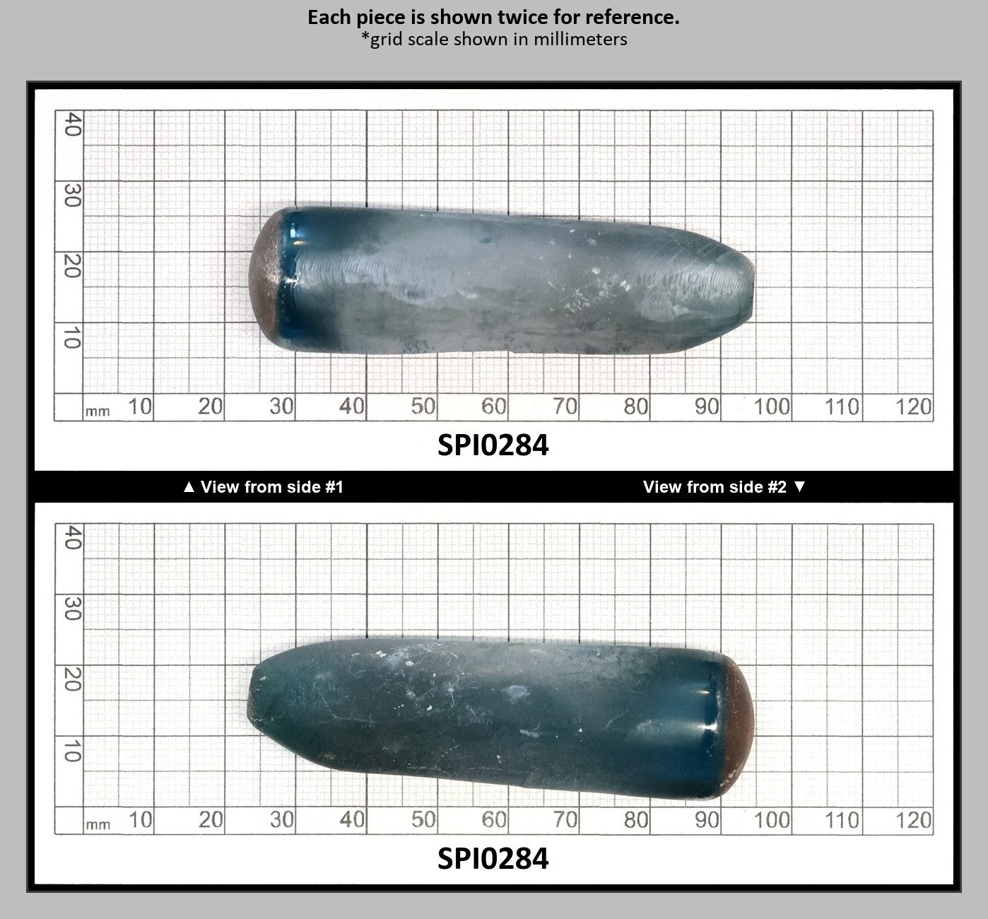 Paraiba Blue #138-Djeva Lab Created Spinel Faceting Rough for Gem Cutting - Various Sizes : SPI0284