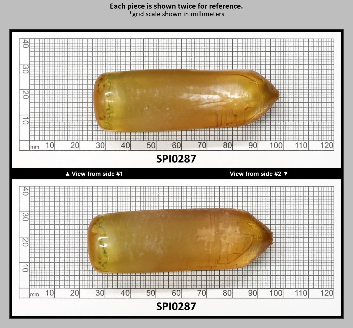 Greenish Yellow #130-Djeva Lab Created Spinel Faceting Rough for Gem Cutting - Various Sizes : SPI0287
