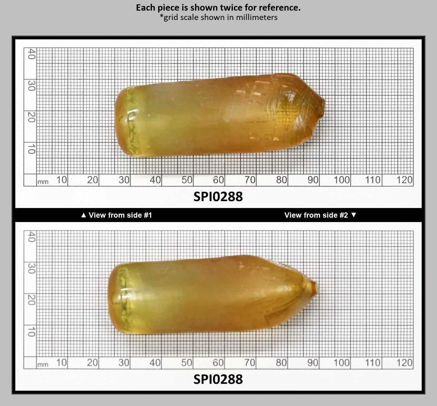 Greenish Yellow #130-Djeva Lab Created Spinel Faceting Rough for Gem Cutting - Various Sizes : SPI0288
