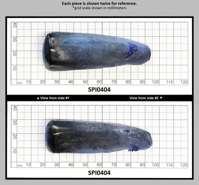 Burma Blue #112 Lab Created Spinel Faceting Rough for Gem Cutting - Various Sizes : SPI0404